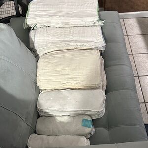 Cozy Cream and White Kids Blanket Set